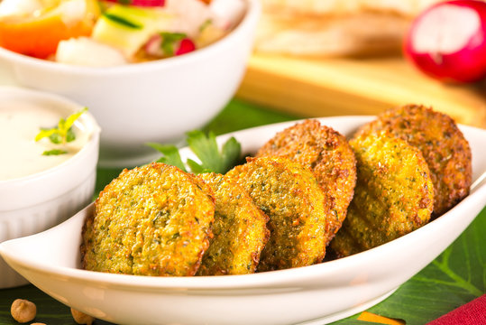 Falafel comida Arabe