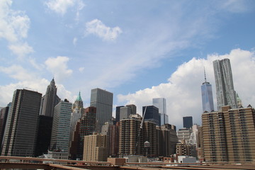 skyline new york (vue de Manhattan)