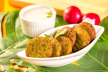 Falafel comida Arabe