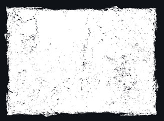 Fototapeta premium Streszczenie czarne obramowanie ramki. Grunge tekstury tła.