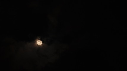 scary dark scary dark background full moon and clouds