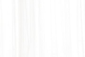 white curtain wavy with a pattern background. transparent curtain on window