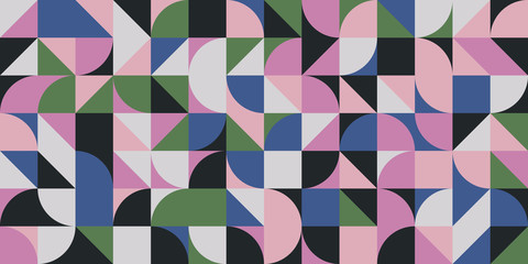 Mid-Century Abstract Vector Pattern Design