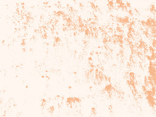Fototapeta na wymiar Vector sandy grunge background texture. Beach pattern overlay in soft orange brown tones.