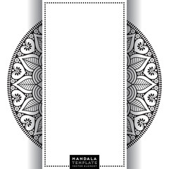 Mandala. Ethnic decorative elements