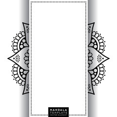 Mandala. Ethnic decorative elements