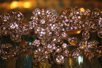 Gold pearls
