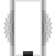Mandala. Ethnic decorative elements