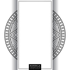 Mandala. Ethnic decorative elements