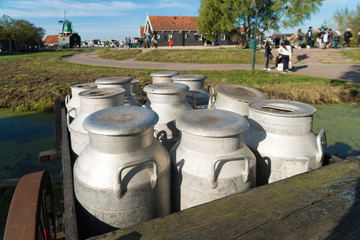 Obraz premium Zaanse Schans in the Netherlands