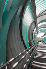 Fototapeta premium Puente de Madrid Río