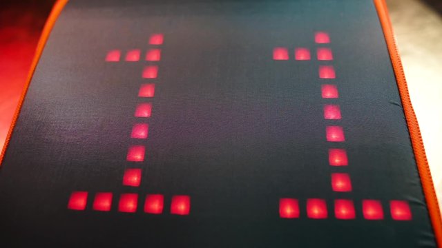 The future 11g cellular standard is written on the electronic scoreboard screen. GSM standard concept of cellular communication.