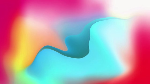 Abstract liquid Gradient Colorful Seamless Looped Animation Background . Fashion colorful style. Soft blur, glow gradient. Smartphone Screensaver.