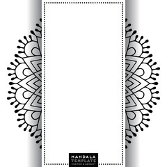 Mandala. Ethnic decorative elements