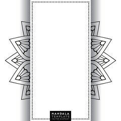 Mandala. Ethnic decorative elements