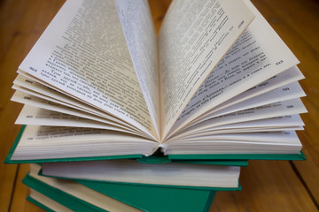 open old book