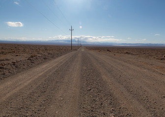 Nevada Desert Road