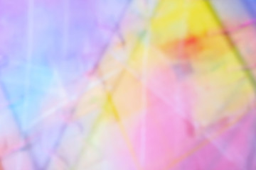 Abstract Blurred Background in Vibrant Colours