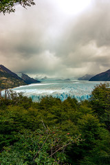 Obraz premium Perito Moreno Glacier in Patagonia Argentina city of El Calafate