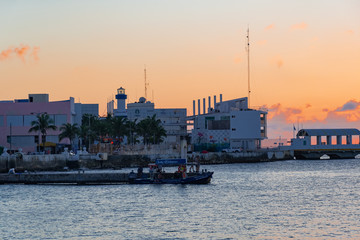 panorama of Cozumel island in Mexico