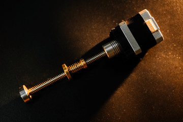 Stepper trapezoidal motor nema 17. how to assemble a cnc machine do it yourself.