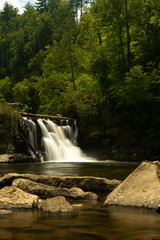 Abrams Creek waterfall.