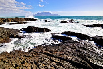Panoramablick auf Kapstadt