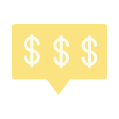 money market inflation economy, rising food prices, flat style icon