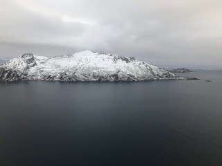 Traveling in the arctic, Norway Tromsø, Snow cold and solitude