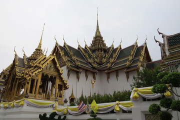 Naklejka premium Grand Palace, Bangkok, Tailandia.