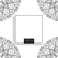 Mandala. Ethnic decorative elements