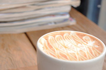 cup of cappuccino