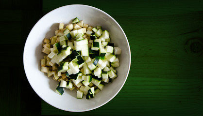 Taquitos de calabacin