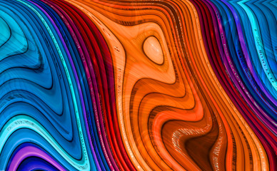 abstract fractal psychedelic shape texture, Digital illustration art work.