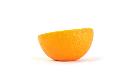 Naklejka na ściany i meble Апельсины на белом фоне 