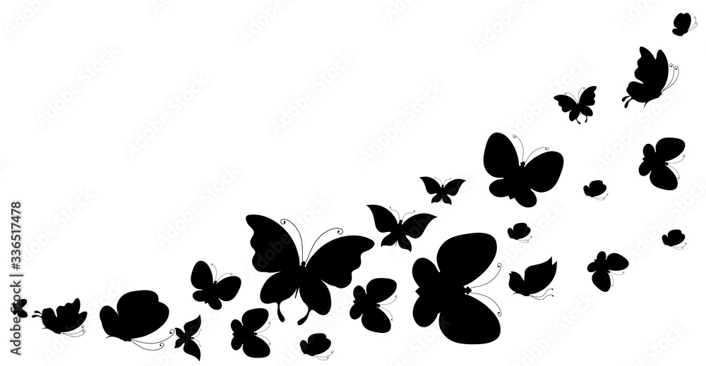 Sticker butterfly526