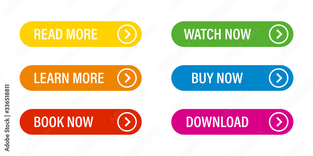 Poster buttons vector isolated web design elements. vector web action buttons. navigation app. vector banne
