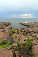 Fototapeta na wymiar Two Harbors Minnesota