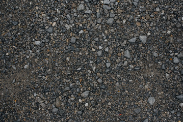 Texture of gravel, stones.