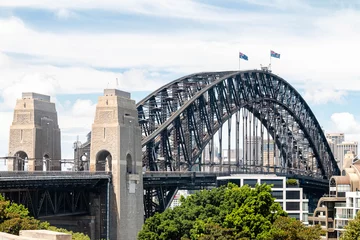 Foto op Plexiglas Sydney Harbour Bridge havenbrug van Sydney
