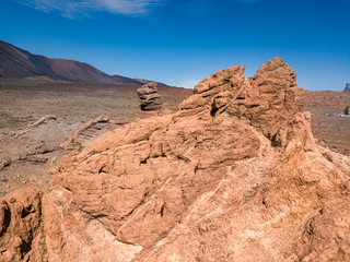 Teide volcano and mountain landscape