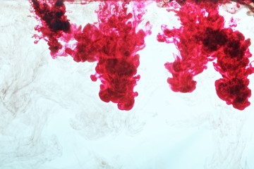 inks in water the color abstraction