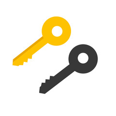 key vector flat design