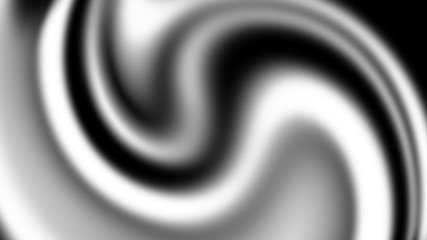 Abstract liquid background. Modern design twirl lines. Black and white color