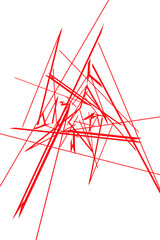 Abstract burst lines background, original geometric pattern, vector modern design texture for card, cover, poster, decoration.