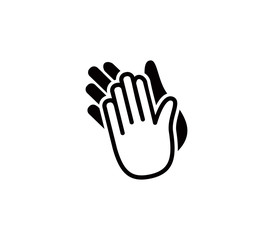 Hand wash icon vector illustration