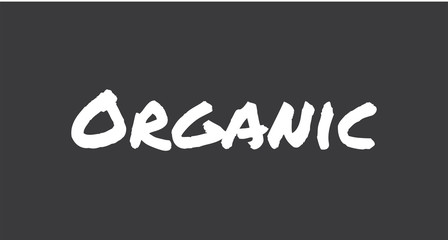 Organic text lettering. Hand drawn style type. Calligraphy letters.