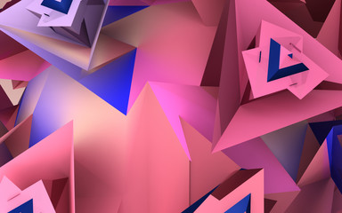 Virus abstract illustration