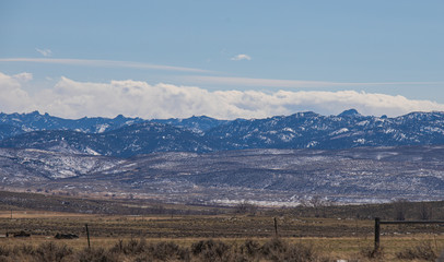 mountain landscape in the morning