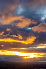 Painted Mountain Sky